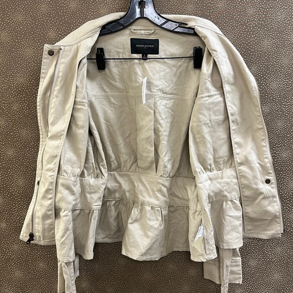 🔥🔥🔥NEW Banana Republic Linen Cotton Blended Jacket - Picture 3 of 8